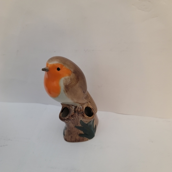 4 New Watson Kennedy Quail Ceramic Bird Bud Vases with tags - Picture 4 of 8